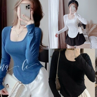  Áo kiểu cổ vuông vạt bầu xinh VANISA CT048 