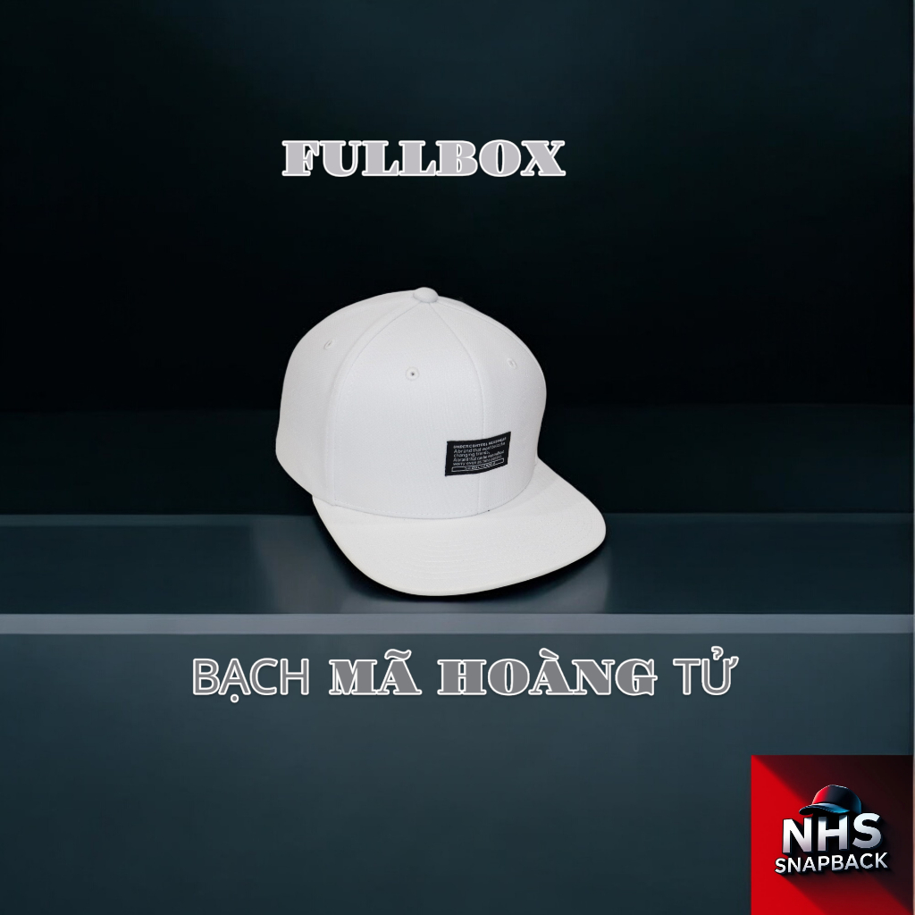 Nón Snapback Fullbox Under Bạch Mã Hoàng Tử Cao Cấp UnderW.