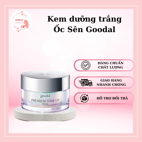 Kem dưỡng trắng Ốc Sên Goodal Premium Snail Tone Up Cream 30ml Kem Goodal _ Sarlly Cosmetic