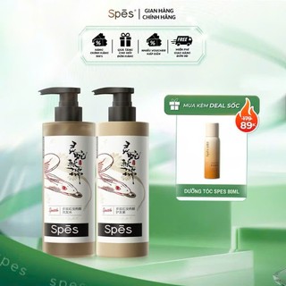  Dầu gội SPES Bisabolol Polypeptite cho da nhạy cảm cải thiện tình trạng nấm da đầu viêm da tiết bã 