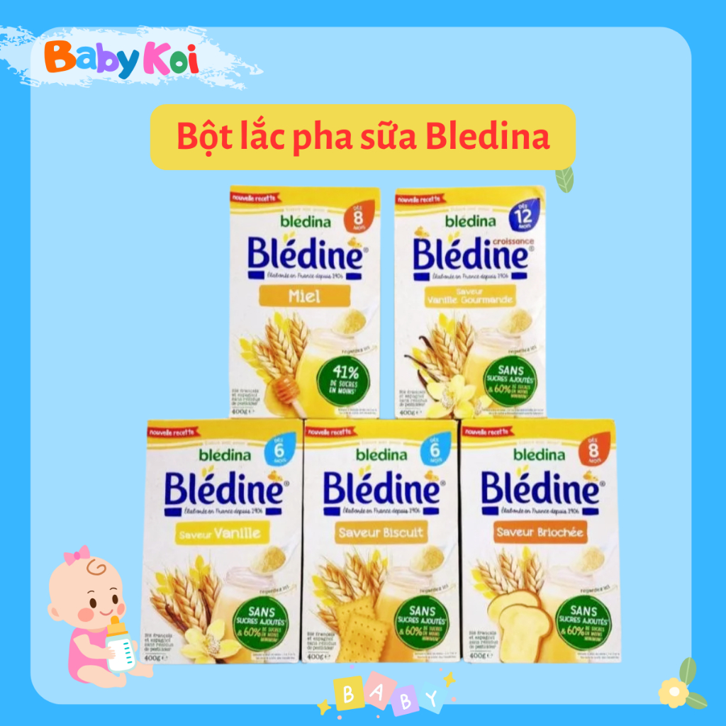 Bột lắc Bledina Pháp cho bé (date 07/2025)