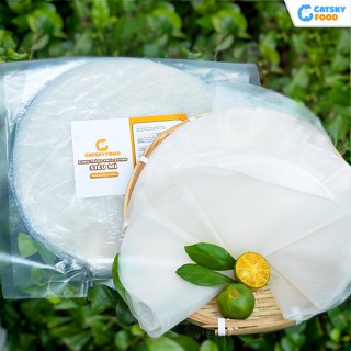 Bánh Tráng Phơi Sương CATSKY FOOD topping ăn kèm ruốc tép bơ béo sốt muối béo đồ ăn vặt tiện lợi