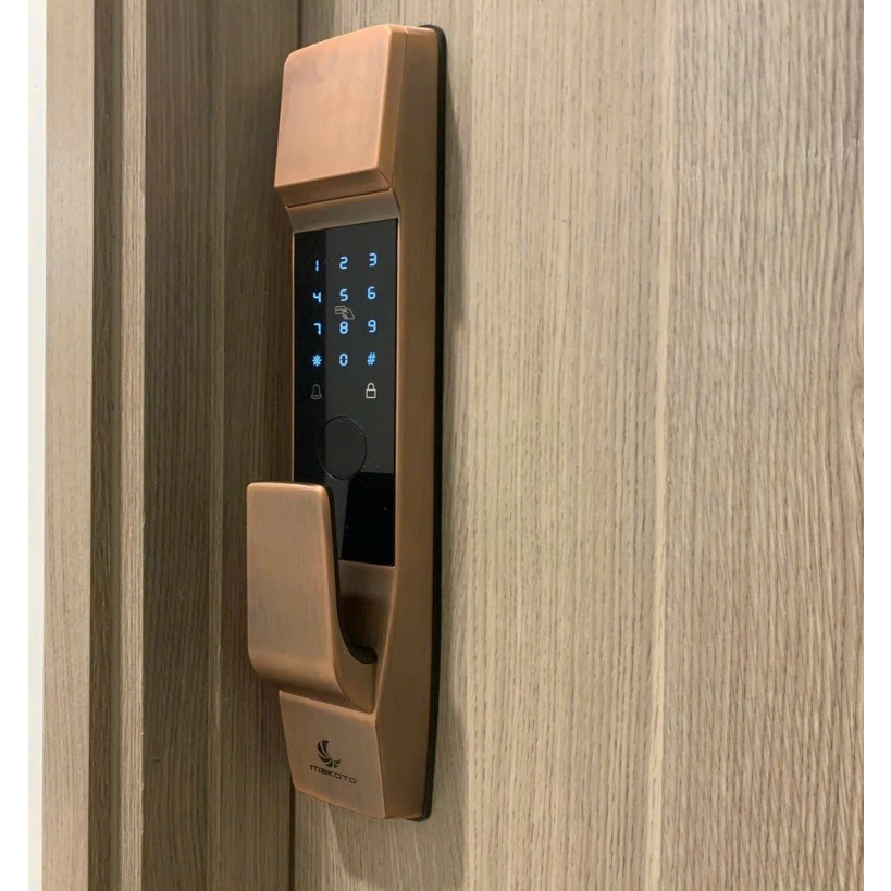 Khoá Vân Tay Cửa Gỗ , Shogun A Makoto Ngôn Ngữ Tiếng Việt, Lắp Đặt Tận Nơi, Bảo Hành 1 Năm