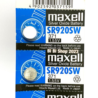 Pin đồng hồ sr920sw sr920 371 maxell chính hãng vỉ 1 viên