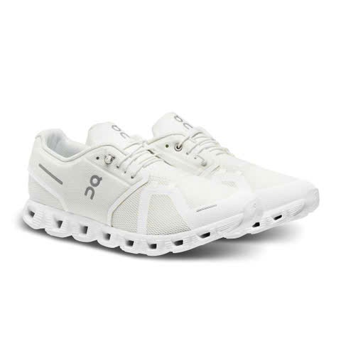 GIÀY CHÍNH HÃNG ON WOMEN'S CLOUD 5 SNEAKERS SHOES - WHITE