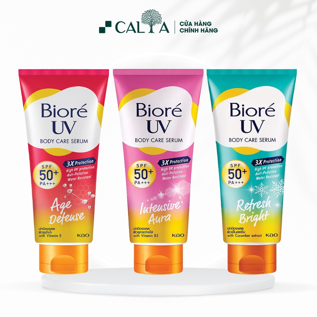 Serum Dưỡng Thể Biore Body Chống Nắng, Kháng Bụi, Dưỡng Trắng - Bioré UV Body SPF50/PA+++ 50ml/150ml