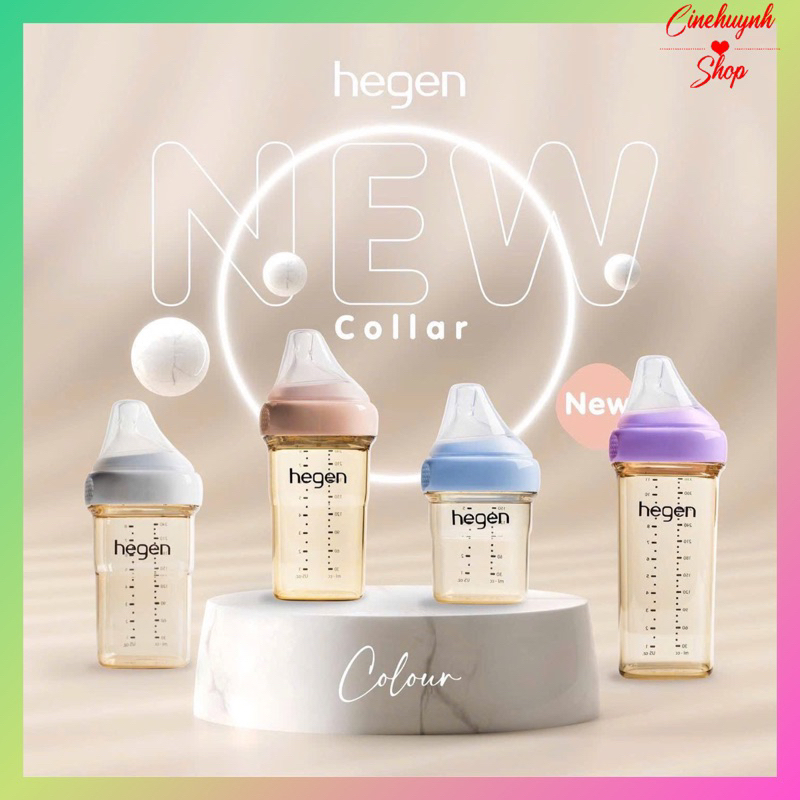 Bình sữa chống sặc Hegen cho bé