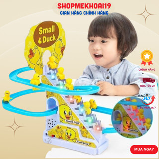 Bộ vịt leo cầu thang có đèn nhạc vui nhộn vô cùng dễ thương cho bé, đồ chơi trẻ em cho bé