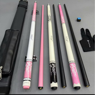 Cơ bida phủ graphite, cơ ruby hồng hồng cao cấp mẫu cơ đẹp, đầm tay