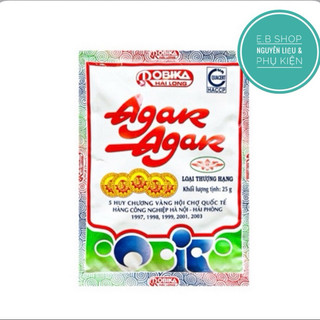 50gr Bột làm thạch giòn bột thạch rau câu Agar Agar Hải Long