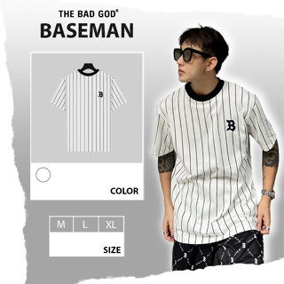  Áo Phông The Bad God Baseman - Áo Thun Chất Liệu Cotton Thoáng Mát 