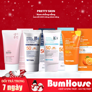 Kem Chống Nắng Nâng Tone Cấp Nước Kiềm Dầu Pretty Skin 50ml/70ml