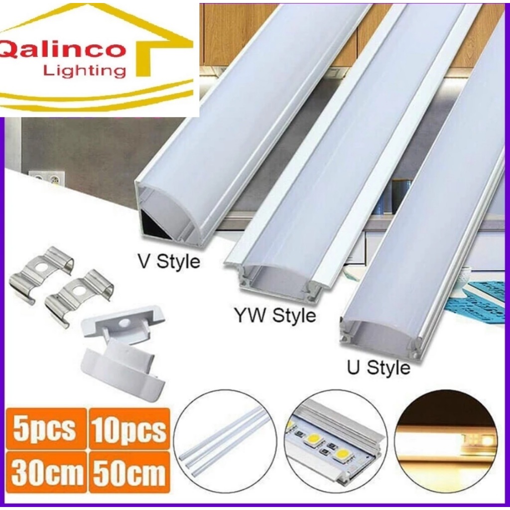 Thanh Nhôm Led Định Hình 508 509 510 601 Osram Gắn Kệ Tủ Bếp Cao Cấp