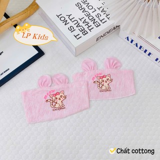 Set 5 Che thóp sơ sinh cotton cho bé sơ sinh ( 5 chiếc)