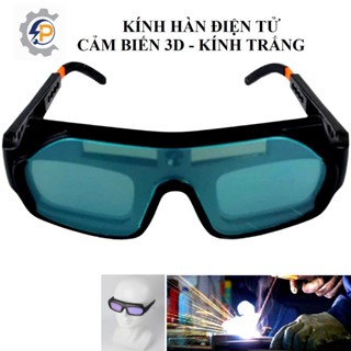 Kính hàn điện tử cảm biến 3D thế hệ mới, tính năng kính Trắng, bảo vệ mắt tối đa