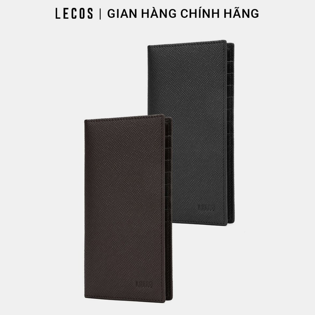 [TẶNG BỘ LÌ XÌ] Ví nam cao cấp da thật LECOS - LV4