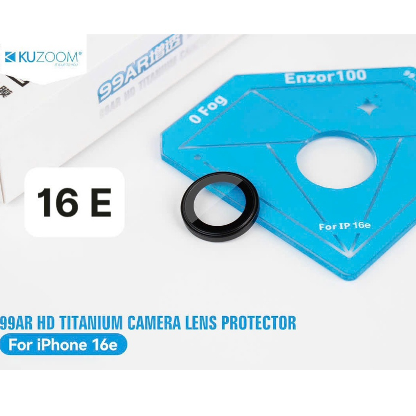 Kính cường lực CAMERA kuzoom iPhone 16E siêu bảo vệ