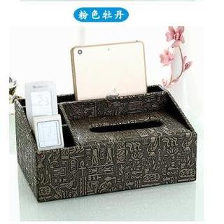 [SHOP CHÍNH HÃNG] Hộp đựng giấy ăn kèm chỗ để điều khiển thông minh tiện dụng.