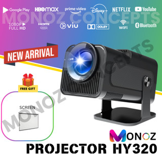 ⭐ Máy chiếu mini HY320 / HY300 , kết nối không dây điện thoại, laptop, Wifi Bluetooth HD 🎥