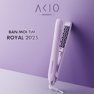 Máy dập phồng chân tóc AKIO Beauty dập xù 4 mức nhiệt phủ x2 ceramic không gây hư tổn tóc