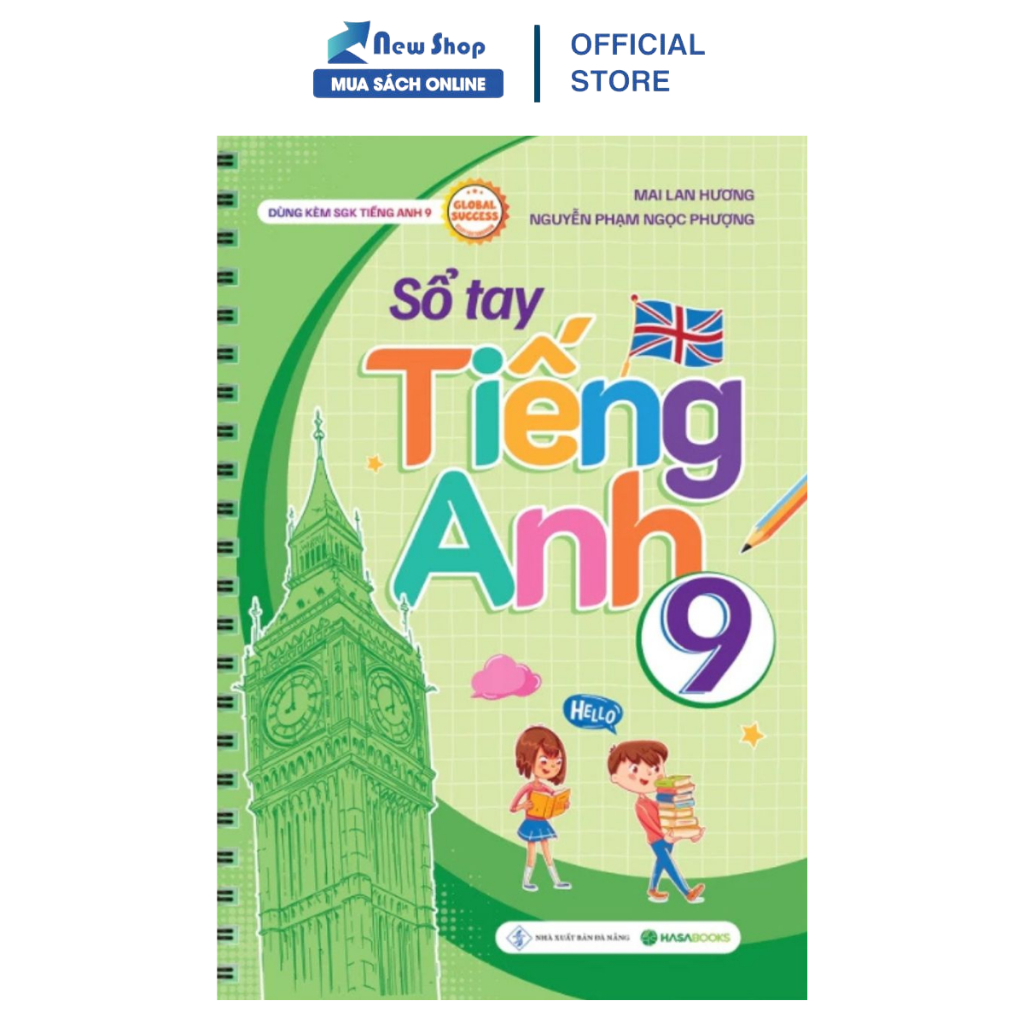 Sách - Sổ Tay Tiếng Anh 9 Global Success ( Dùng kèm SGK Tiếng Anh 9 ) (HASA)