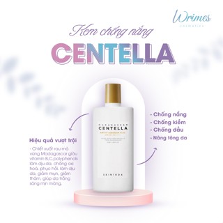 Kem chống nắng rau má Skin1004 Madagascar Centella Air-Fit SunCream SPF50+ PA++++ 50ml chiết xuất rau má hỗ trợ giảm mụn