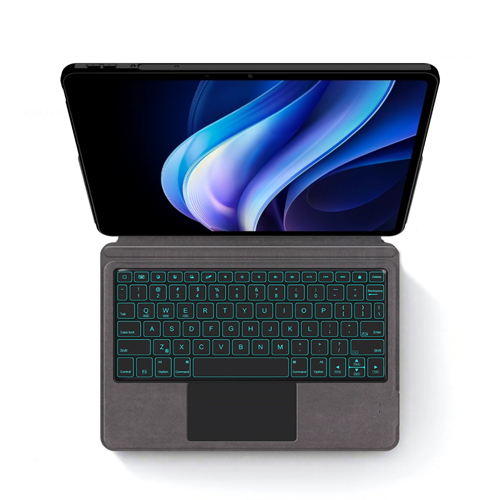 Bao da bàn phím Vivo Pad 3 Pro có Touchpad, giá đỡ, đèn LED, có thể tháo rời