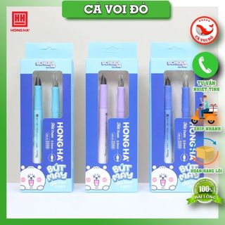  Bút máy Hồng Hà 2289 Lucky 2in1 ngòi kim tinh + ngòi mài   SP893490389 