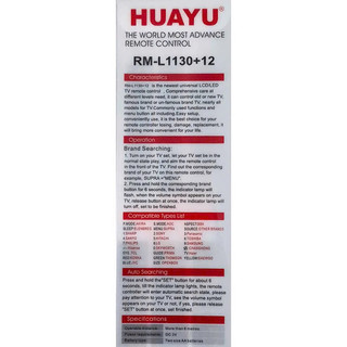 Remote Tivi Đa Năng RM-L1130+ Pin