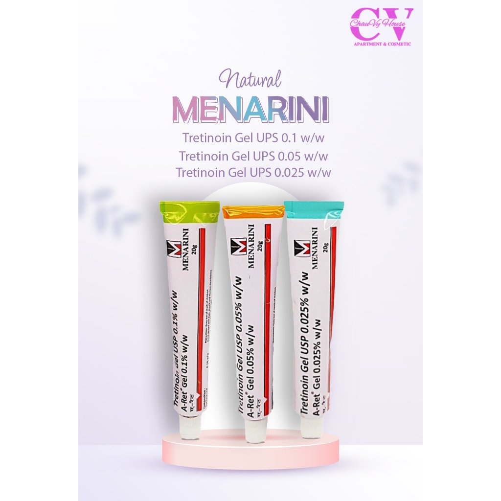 Tretinoin Aret Gel 0.025% - 0.05% - 0.1% ( 20gr)