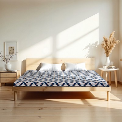 Đệm/Nệm Ekool Everon trải giường hoặc trải sàn 4cm và 7cm (Đệm topper mềm, giao màu ngẫu nhiên)