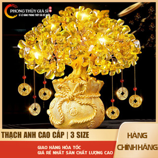 Cây Phát Tài Phát Lộc Đá Thạch Anh Giá Sỉ Tận Xưởng