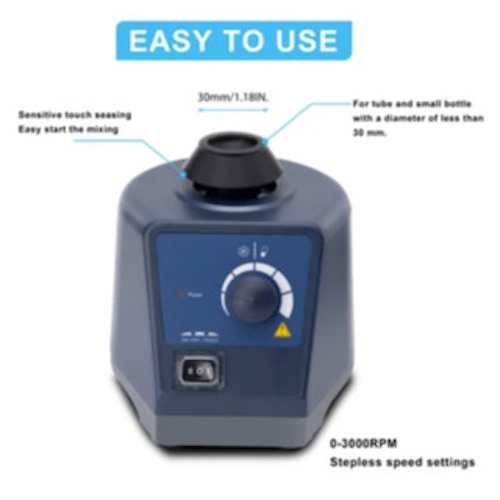 Máy lắc trộn Vortex, 2500 vòng/ phút (Vortex Mixer), Mã 01-110X, hãng Biologix-USA