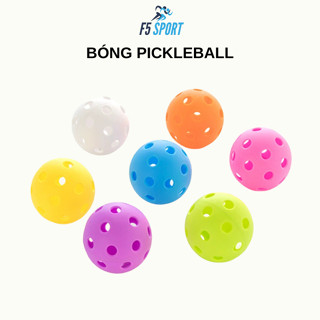 Combo 5 -10 bóng Pickleball 40 lỗ ngoài trời và tiêu chuẩn thi đấu, chất liệu TPE độ bền cao và độ nẩy ổn định