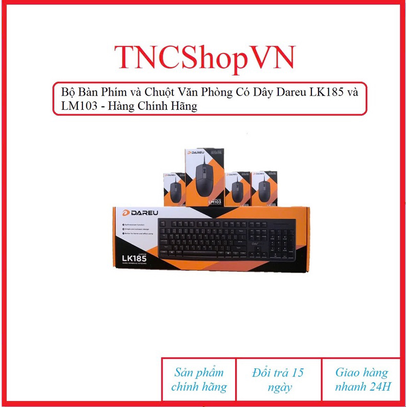 Bộ phím chuột LK185+LM103