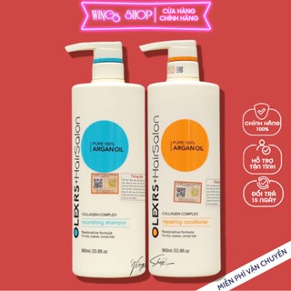 Cặp Dầu Gội Xả Olexrs Hair Salon 960ml Cho Tóc Khô Xơ Hư Tổn Tóc Gàu Ngăn Rụng Tóc | Wings Shop