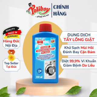Dung Dịch Tẩy Lồng Giặt ORO Vệ Sinh Máy Giặt Cửa Ngang, Máy Giặt Lồng Đứng 250ml