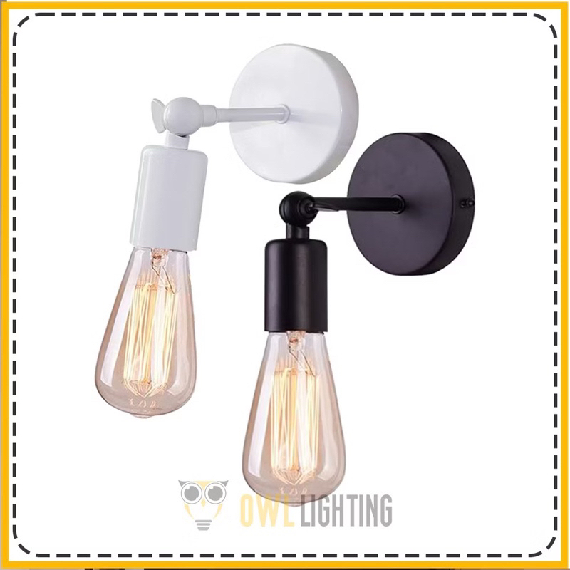 Đèn Vách Tay Thẳng Có Khớp Xoay 180 Độ - Chiều Dài 4cm / 6cm / 10cm / 17cm | Owl Lighting