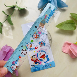 Thước Bộ Điểm 10, Bộ Thước 4 Món Hình Doraemon TP-SR09/DO Thiên Long