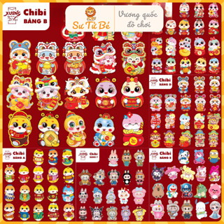 Combo 50 bao lì xì chibi hoạt hình tết lì xì chibi mẫu mới đẹp 2025