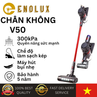  Máy hút bụi không dây thông minh ENOLUX Vacuum V-SERIES V50 PRO Lau Nhà Ga Giường Nệm Đệm Lông Sàn Ô Tô Thông Minh 