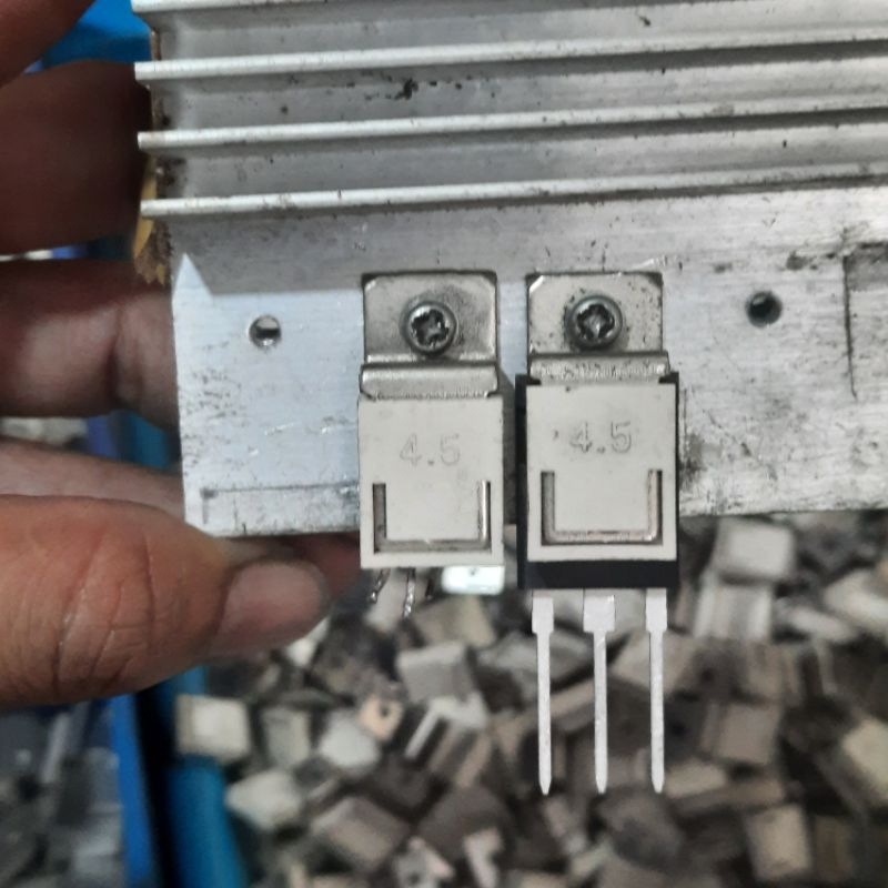 Kẹp Fet xi inox có tản nhiệt ( combo 10 con)