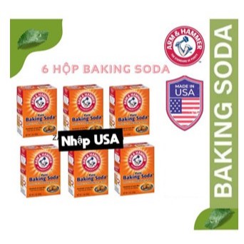 6 Bột Baking Soda 454g, hàng USA