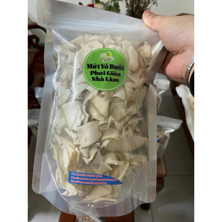 Vỏ bưởi phơi giòn nhà làm - Giòn tan, chua nhẹ, ngọt thanh, thông cổ, mát họng - Món quà sức khỏe