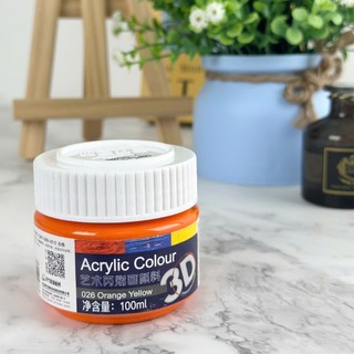 Màu Acrylic 3D 100ml Cao Cấp Vẽ Trên Mọi Chất Liệu