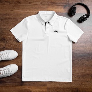 Áo Polo Nam LiNing Chính Hãng Cao Cấp, Chất Vải Co Giãn, Thoáng Mát, Áo Thun Có Cổ Nam Thể Thao Li-Ning (PL-LN01)