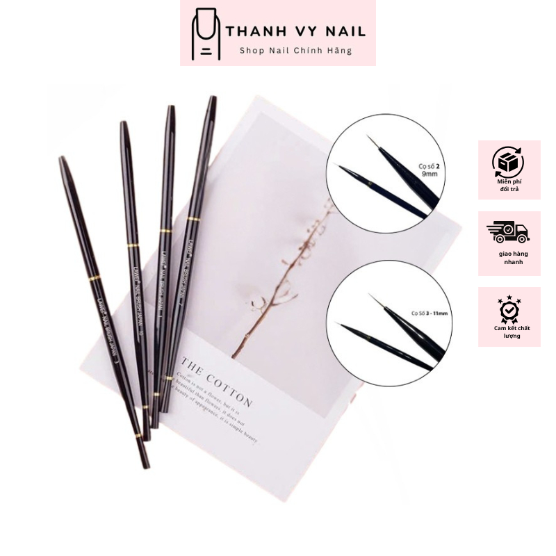 Cọ nét lông chồn,cọ vẽ gel lông chồn