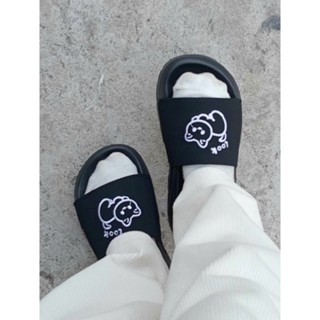  Dép Rabbit x Kitty thêu nổi cute cho nữ đế cao 4,cm   Bảo Hành   Hỗ Trợ Đổi Size 