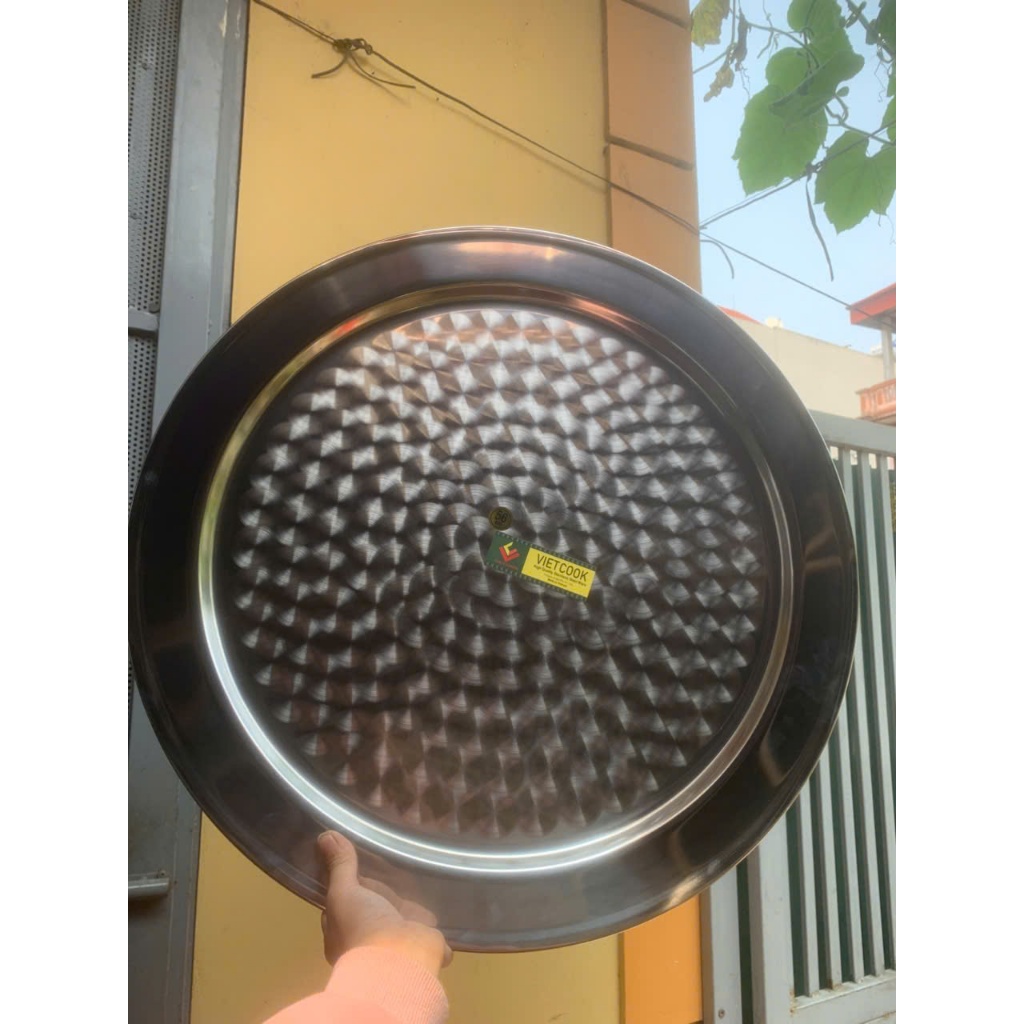 [HÀNG CAO CẤP] Mâm cơm inox 304 Vietcook cao cấp- đủ size