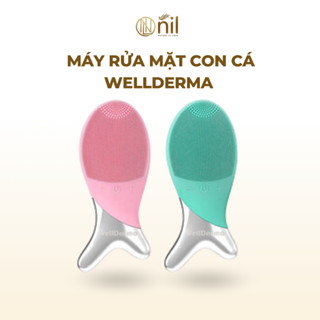 Máy Rửa Mặt WellDerma Cleansing Fish Làm Sạch Sâu, Massage Da - Chính Hãng Hàn Quốc